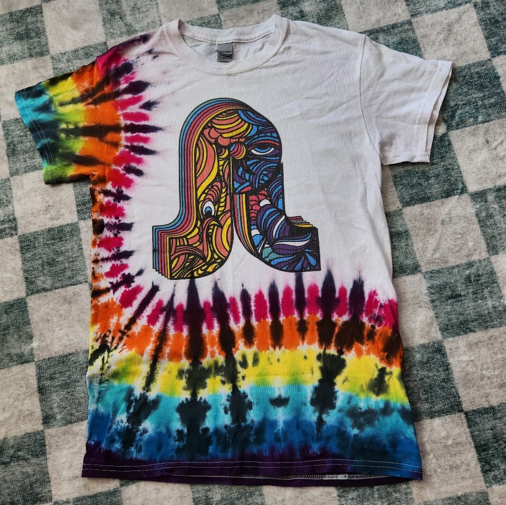 Lively Vibes Pretty Lights tie dye shirt